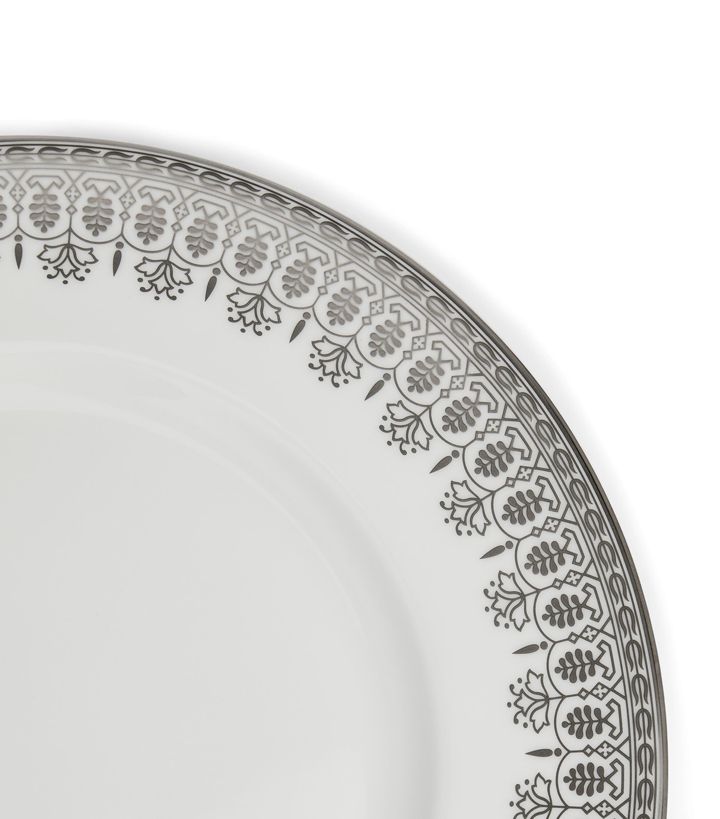 Wedgwood Bone China Silver Tonquin Plate (27cm)