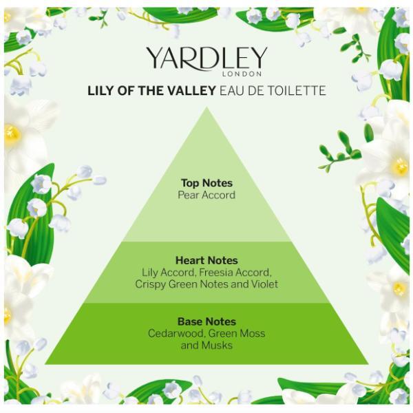 Yardley Lily of the Valley eau de toilette 50ml, UK version