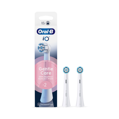 Holland & Barrett Oral-B iO Series Gentle Care Original Brush Heads for Sensitive Gums, 2 Count- Buy online at McGrocer