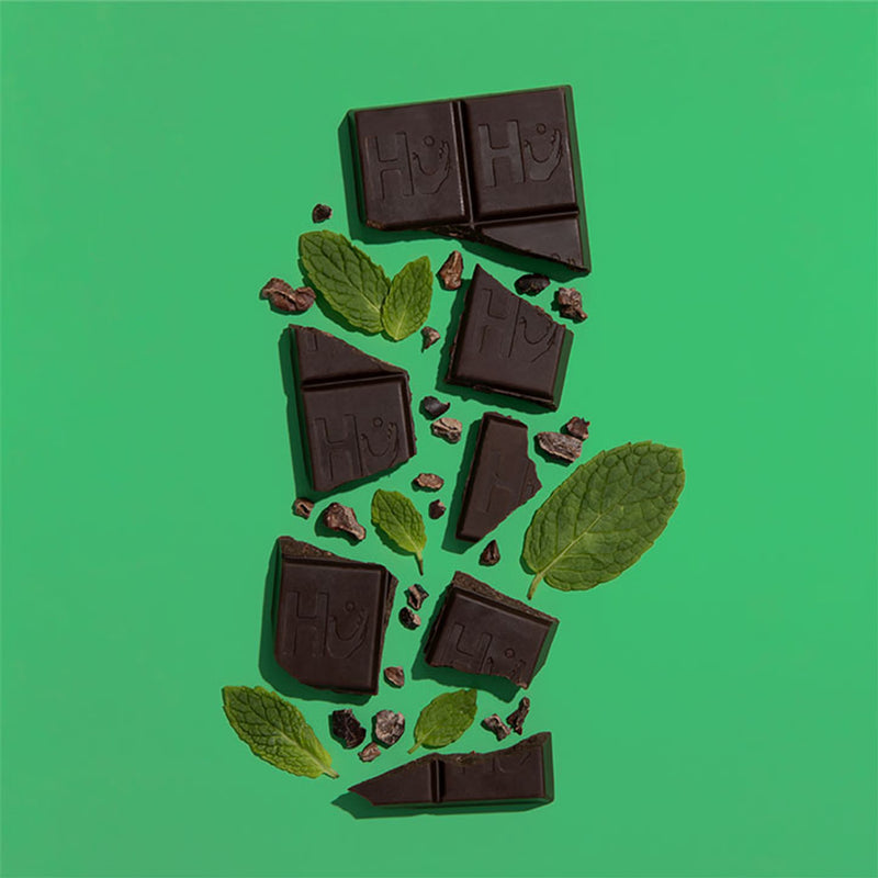 Hu Crunchy Mint Dark Chocolate Bar 60g Organic, UK version
