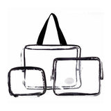 LaRoc 3 Piece - Clear Toiletry Bags GOODS Superdrug   