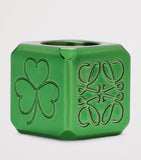 LOEWE Clover Dice Bag Charm, imported from the UK
