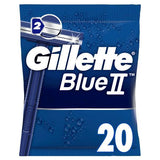 Gillette Blue II Men's Disposable Razors x20 GOODS Superdrug   