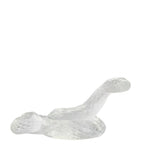 Lalique crystal snake sculpture, UK version