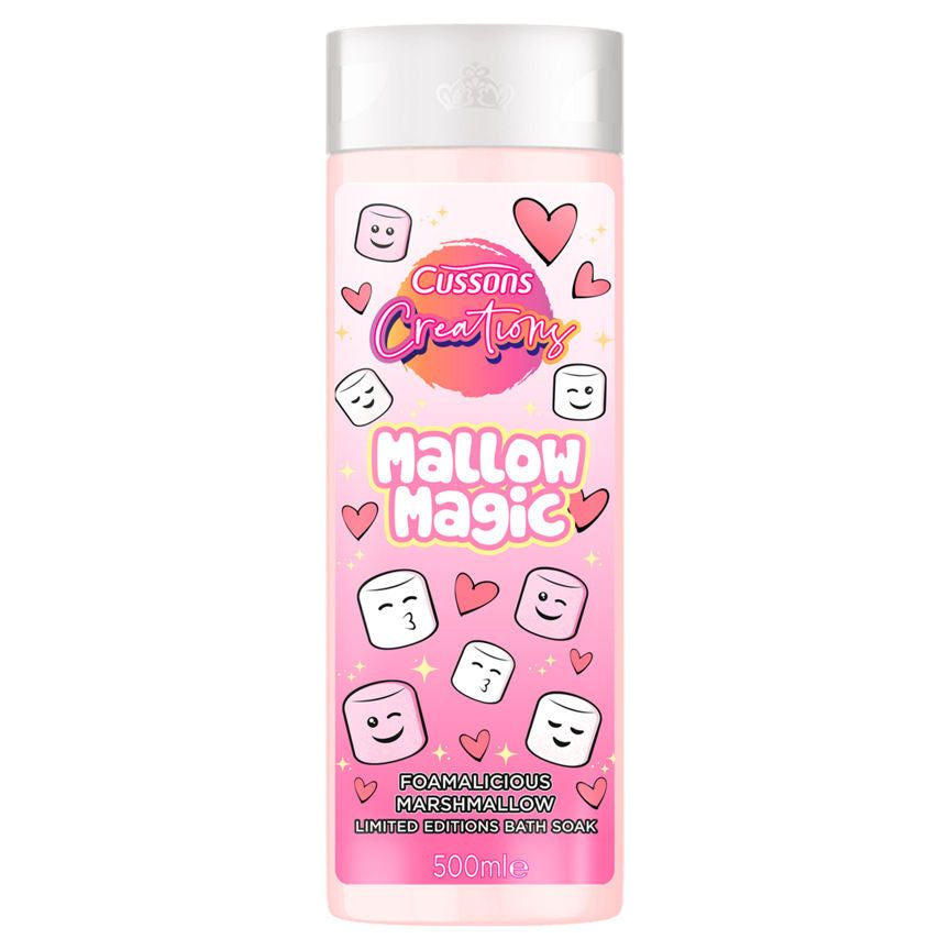 Cussons Creations Mallow Magic Limited Editions Bath Soak 500ml GOODS ASDA   