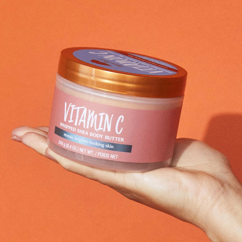 Tree Hut Vitamin C Whipped Body Butter 240g, imported from the UK