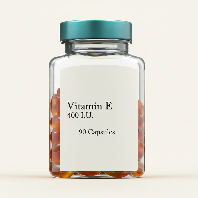 Holland & Barrett Vitamin E 400iu 90 capsules, UK version