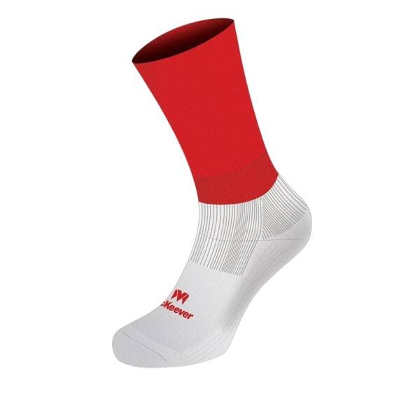 McKeever Kids Pro Mid Calf Socks (3-6) GOODS Superdrug Red/White  