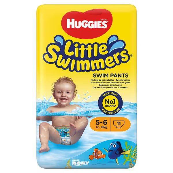 Huggies Little Swimmers Size 5-6 Disposable swim nappies, UK version
