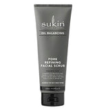 Sukin oil balancing pore refining facial scrub 125ml, imported from the UK