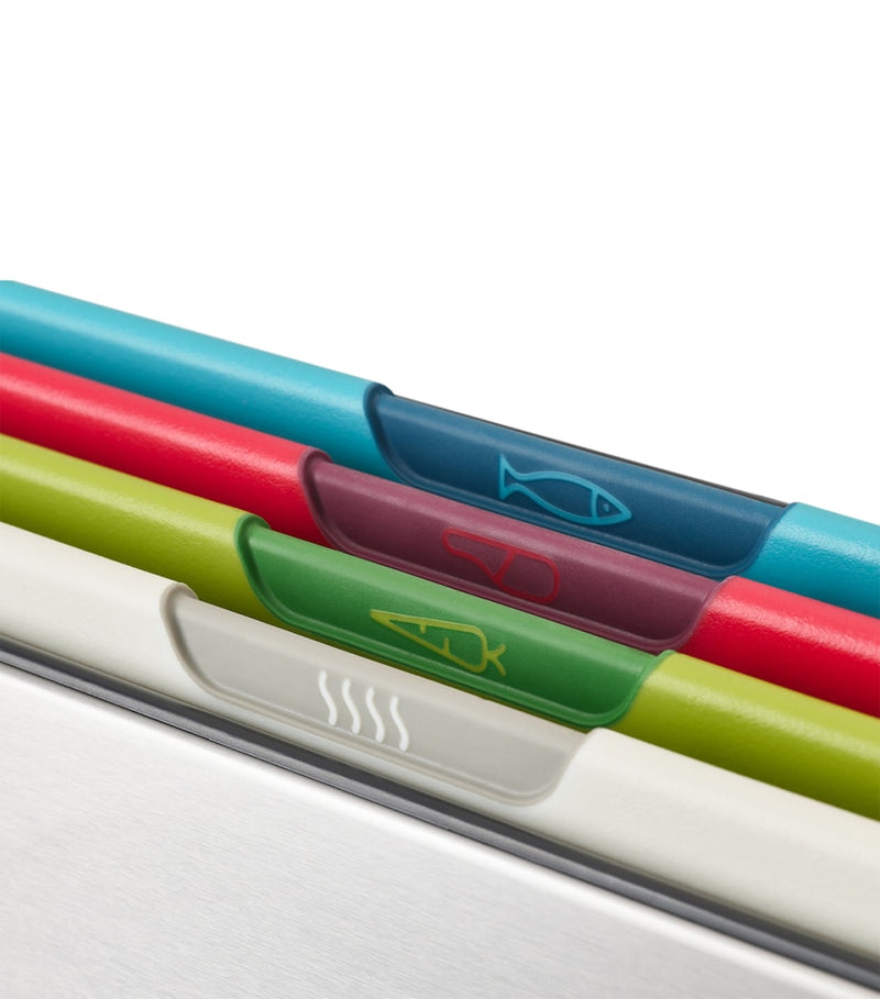 Joseph Joseph Folio Icon chopping board set of 4, UK version