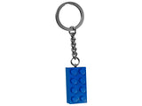 LEGO Blue 2x4 Stud Brick Keyring (British brand)