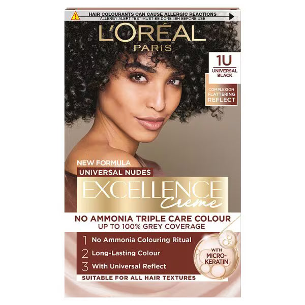 L'Oreal Paris Excellence Crème Universal Nudes 1U Permanent Hair Colour
