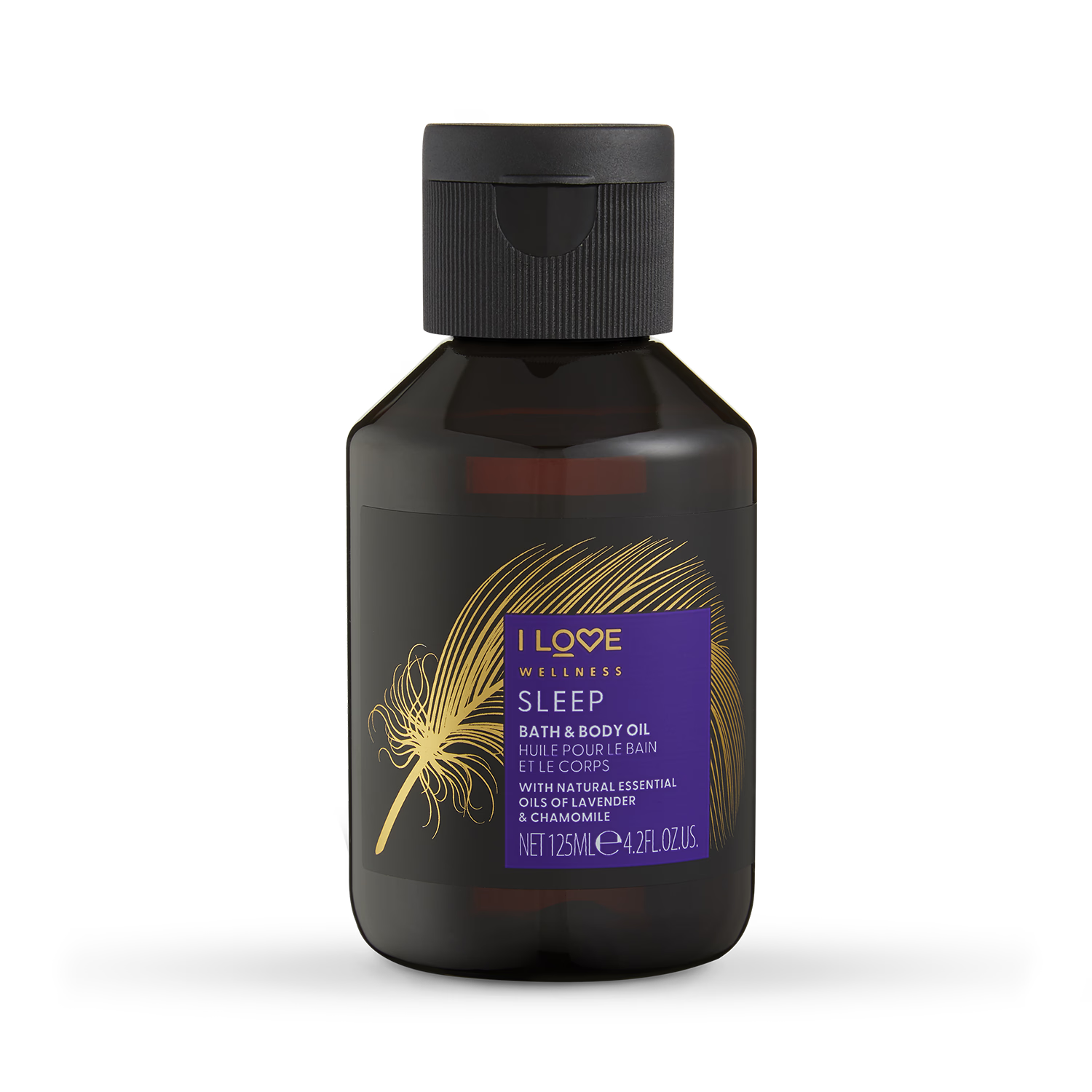 I Love Wellness Bath & Body Oil Sleep Lavender Chamomile 125ml, imported from the UK