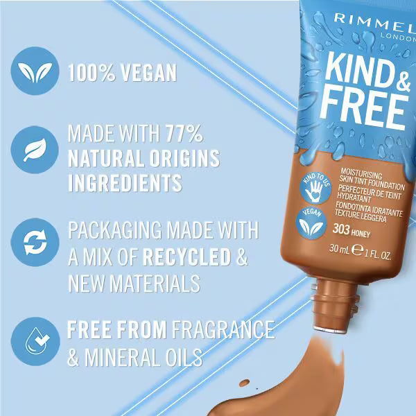 Rimmel moisturising foundation honey (British brand)