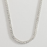 Revere men's sterling silver curb chain 20 inches (British brand)