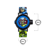 Marvel Kids Black Avengers Watch digital display (British brand)