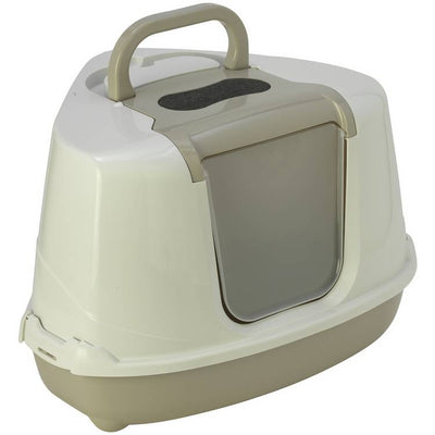 Argos Petface Corner Litter Tray with Hood and Charcoal Filter 55 x 45 x 37 cm- Buy online at McGrocer