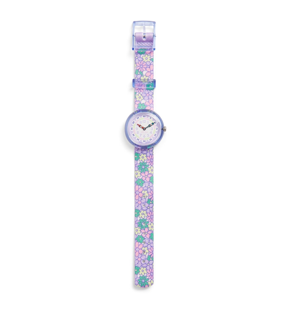 Flik Flak Flower Fields watch 31.85mm, UK version