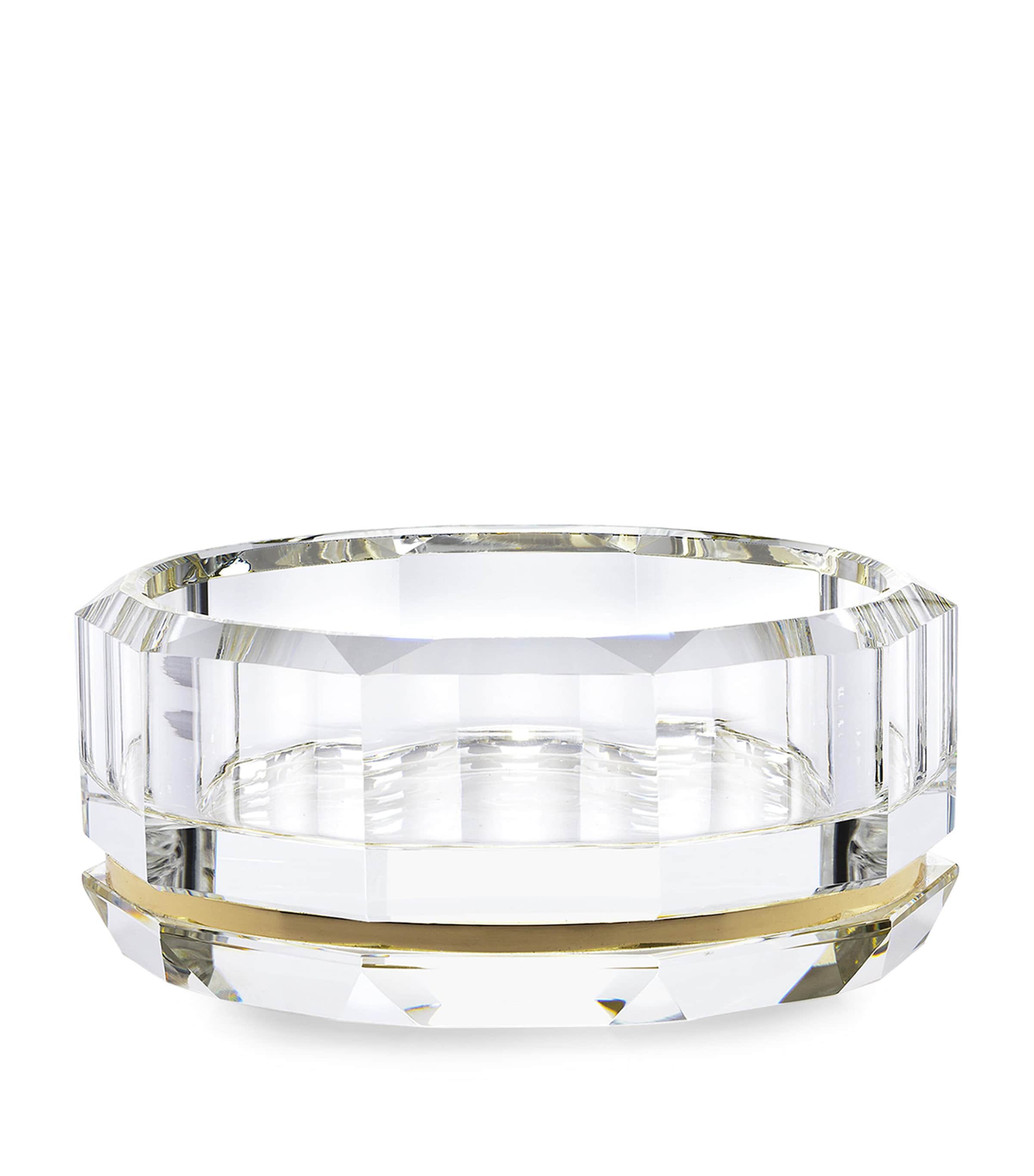Ralph Lauren Home crystal Leigh centrepiece bowl 23cm, imported from the UK