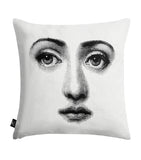 Fornasetti Tema e Variazioni No. 1-6 cushion 40cm x 40cm - British product