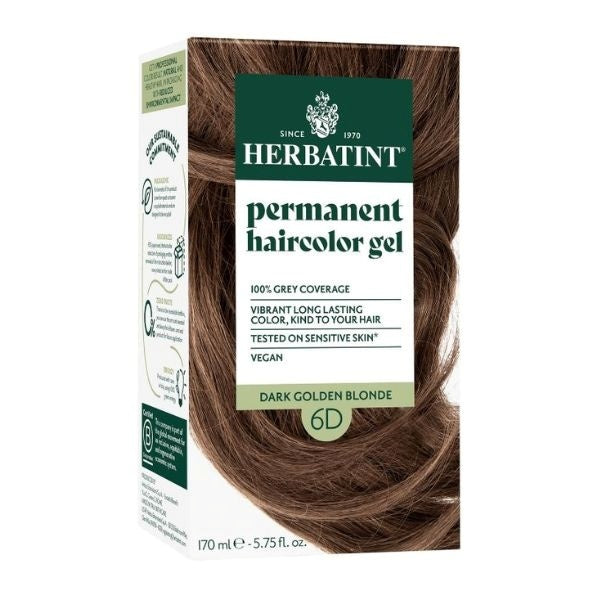 Herbatint hair colour Dark Golden Blonde 60ml - British product