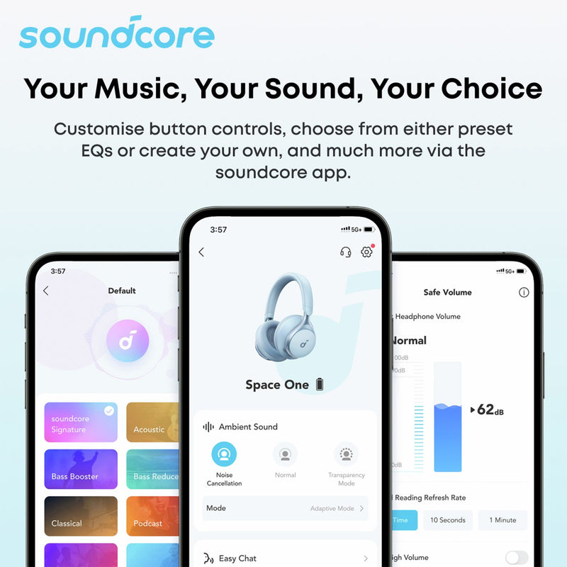 soundcore Liberty 5 Pro wireless earbuds Black (British brand)