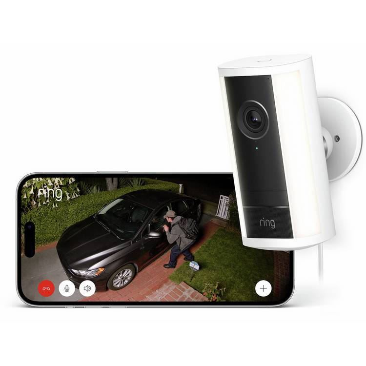 Ring Spotlight Camera Pro 4K outdoor security camera (British brand)