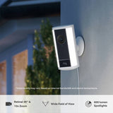 Ring Spotlight Camera Pro 4K outdoor security camera (British brand)