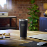 Thermos Icon Black travel tumbler 470ml, imported from the UK