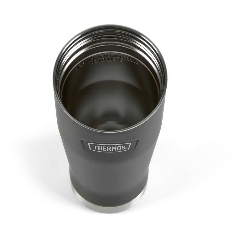 Thermos Icon Black travel tumbler 470ml, imported from the UK