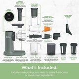 Ninja 3 in 1 Cold Press NeverClog Juicer (British brand)
