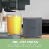 Ninja 3 in 1 Cold Press NeverClog Juicer (British brand)