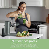 Ninja 3 in 1 Cold Press NeverClog Juicer (British brand)