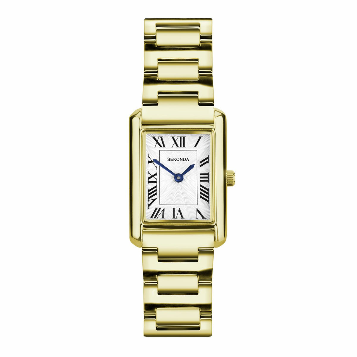 Sekonda ladies watch Colette white dial gold bracelet 22mm (British brand)