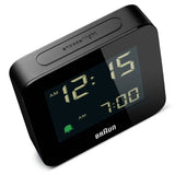 Braun Digital Alarm Clock black, imported from the UK