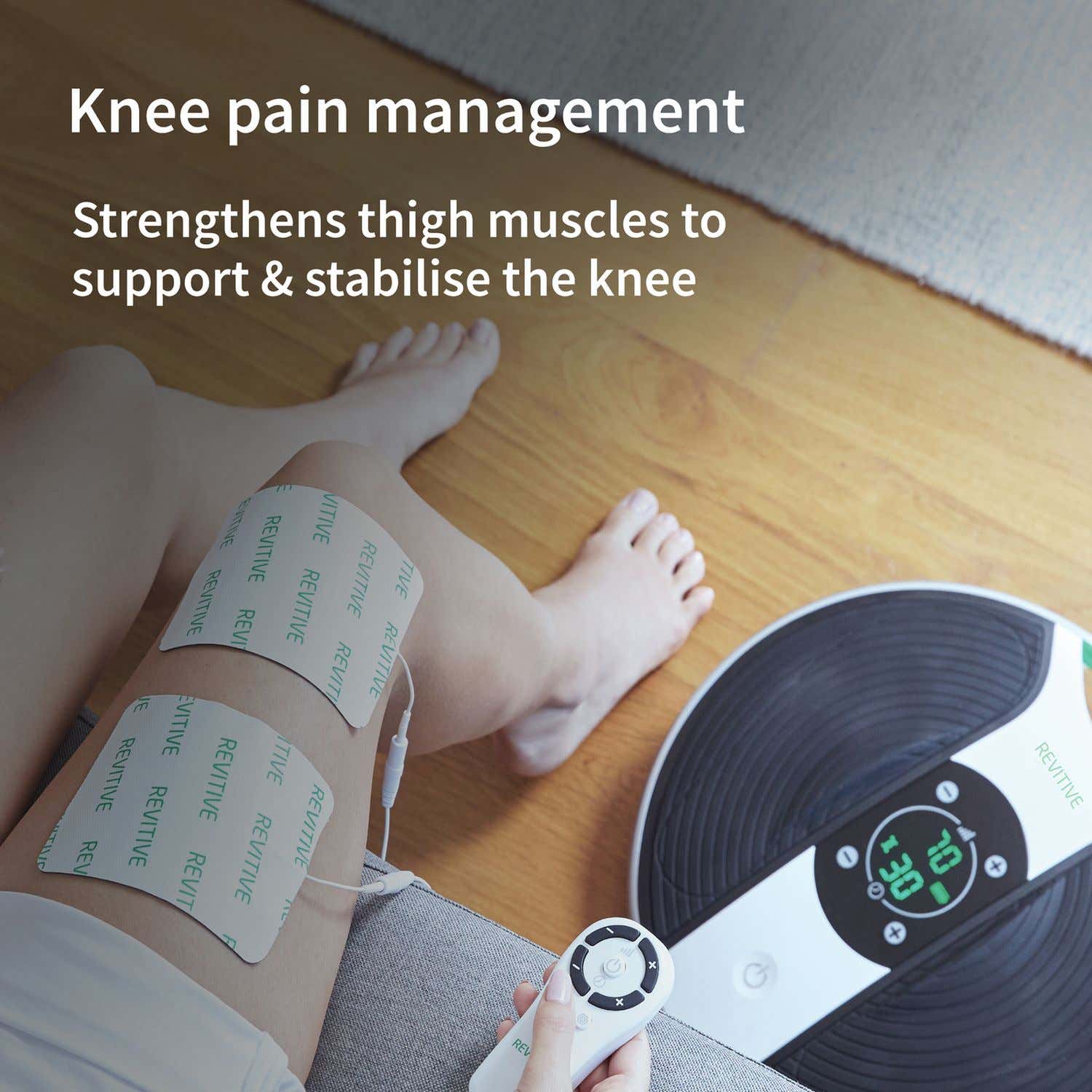 Revitive Medic Knee circulation booster drug-free pain relief, UK version