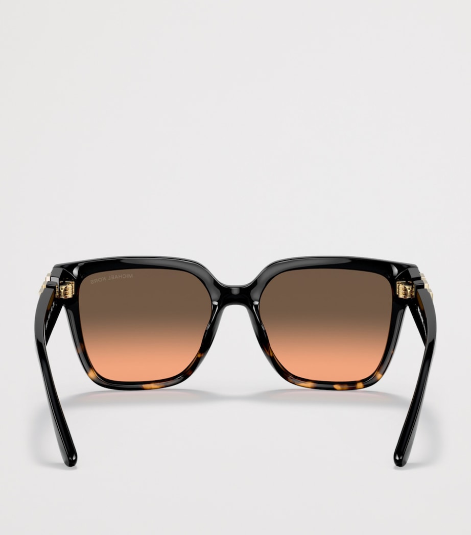Michael Kors Karlie Square Sonnenbrille mit Schutzgläsern, UK-Version