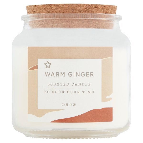 Superdrug Medium Jar Candle Warm Ginger GOODS Superdrug   