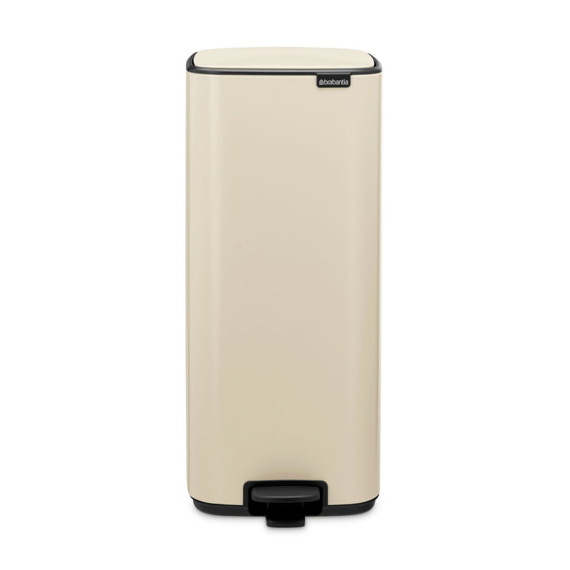 Brabantia pedal bin soft beige 30 litre, UK version