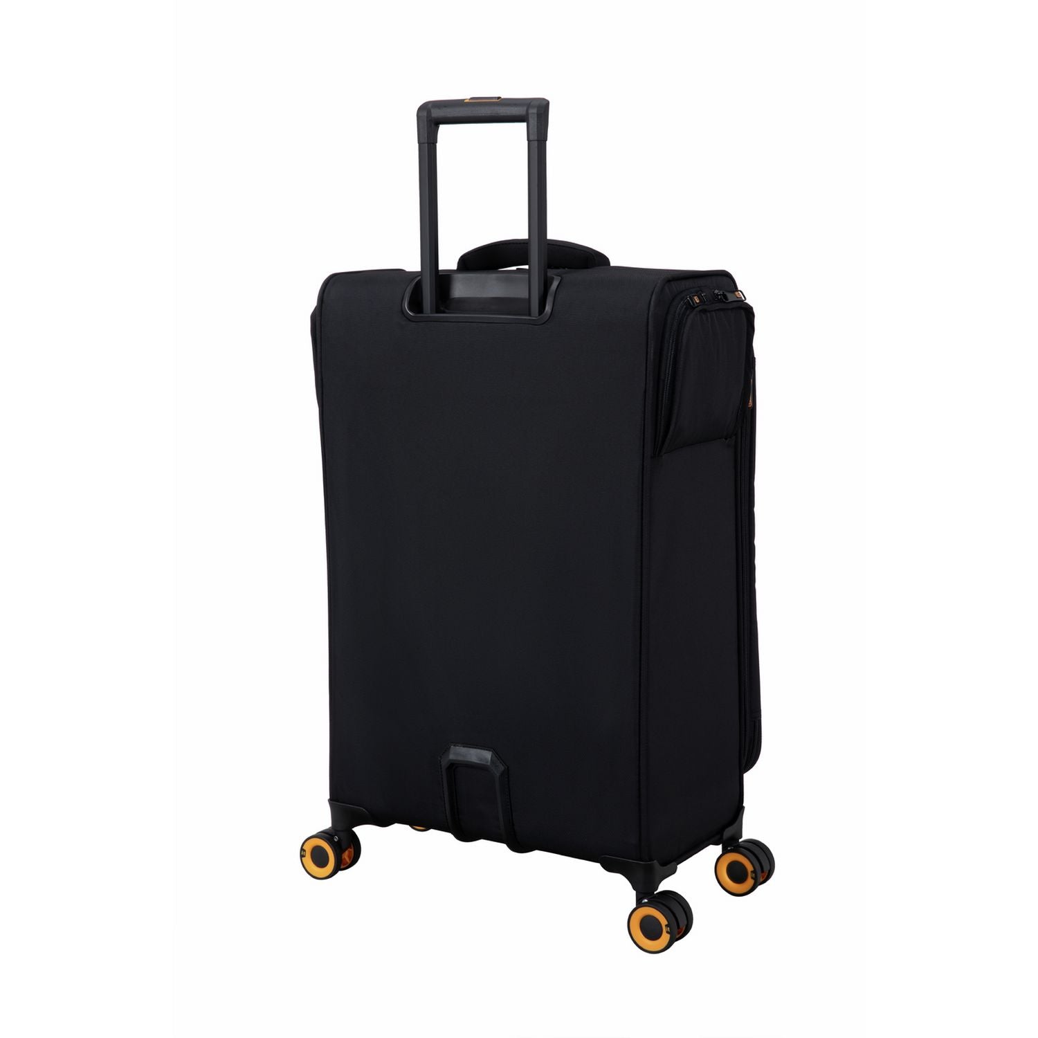 IT Luggage medium expandable suitcase black 8 wheels, UK version