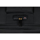 IT Luggage medium expandable suitcase black 8 wheels, UK version