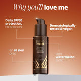 Skin and Tan face glow tan cream hydrating SPF 30ml, UK version