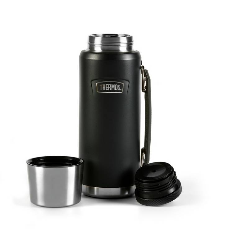 Thermos Icon Black flask 1.2L, UK version