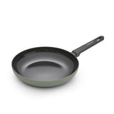 Morphy Richards non-stick aluminium frying pan 28cm green, imported from the UK