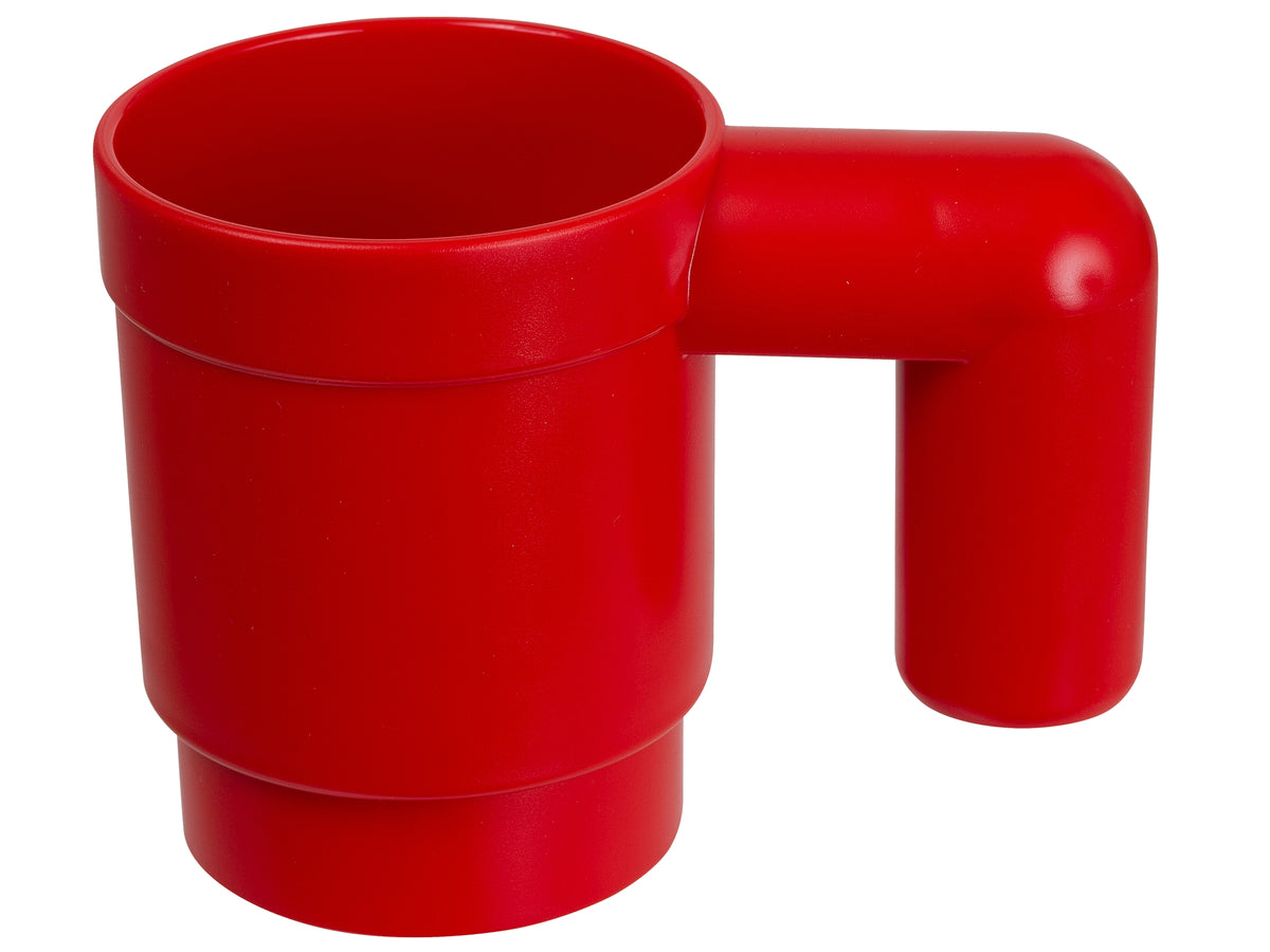 LEGO red upscaled mug 13cm high, imported from the UK