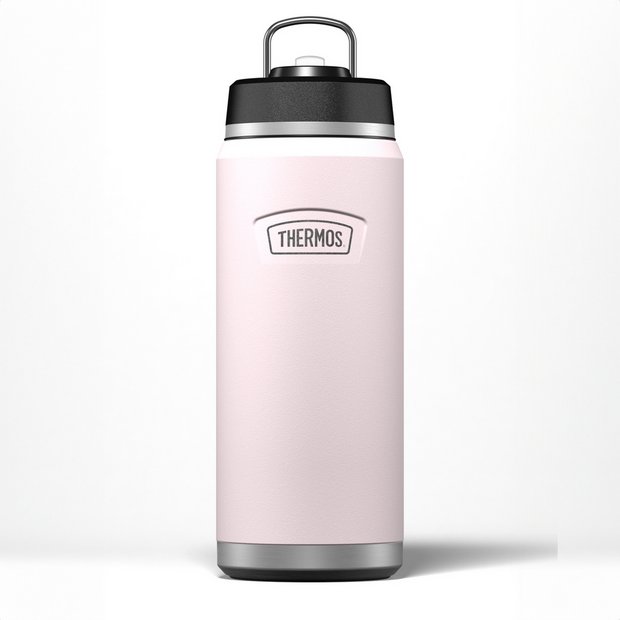 Thermos Icon pink flip water bottle 1.2L, UK version