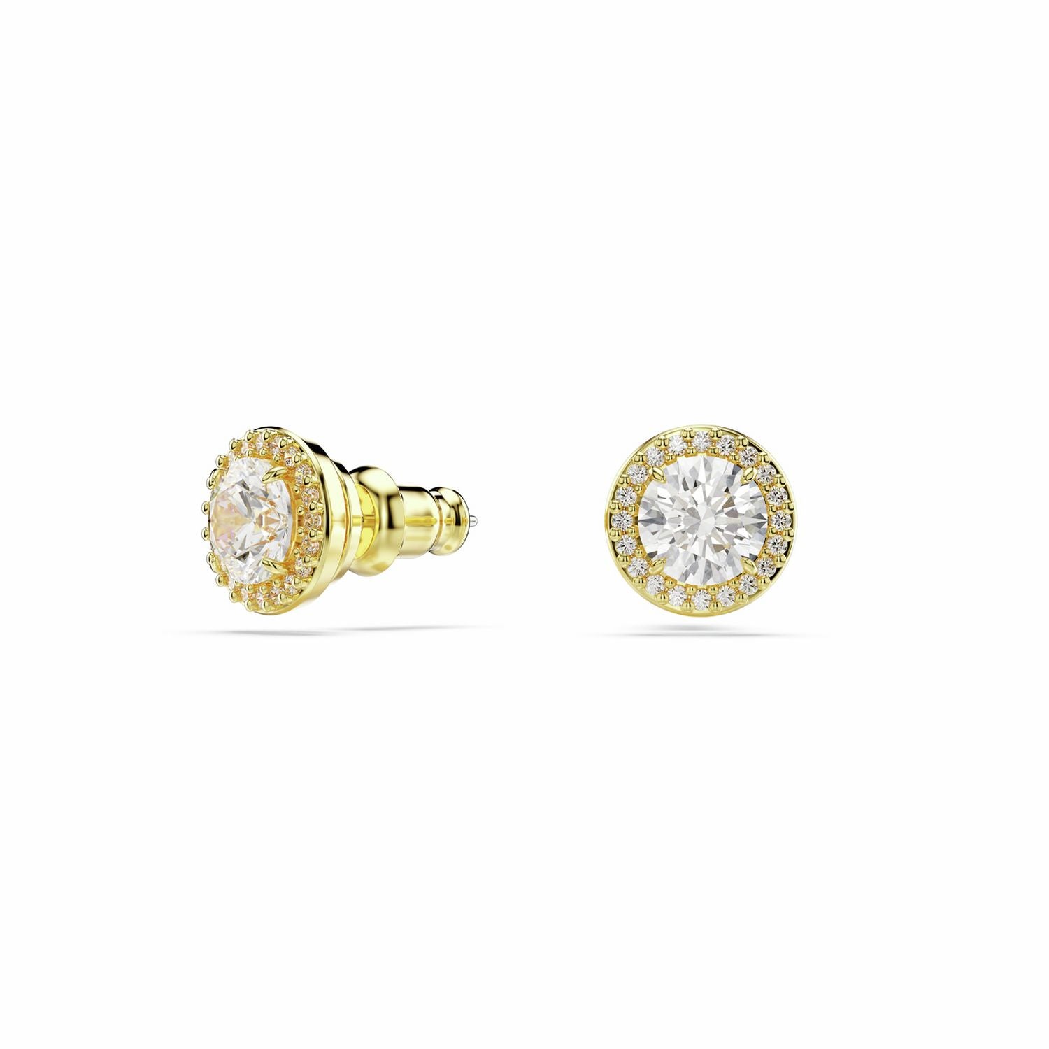 Swarovski Stilla crystal stud earrings 9mm - British product