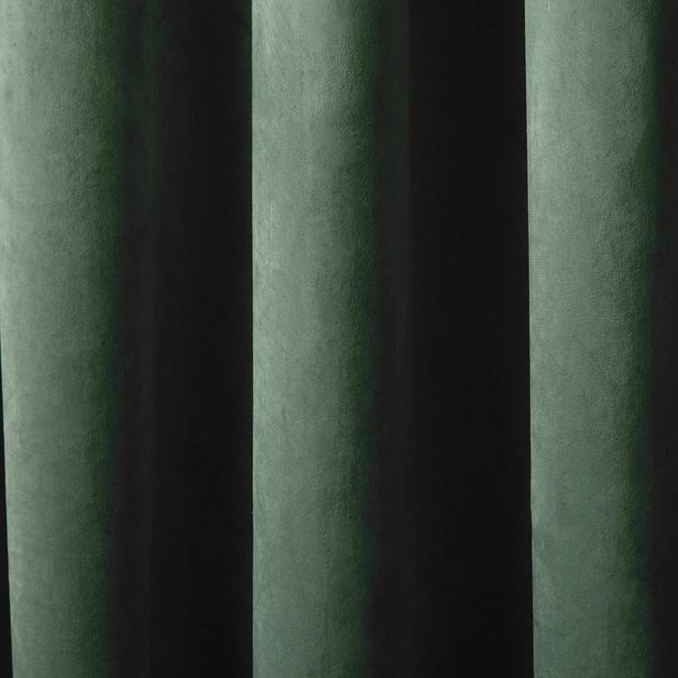 Laurence Llewelyn-Bowen Montrose blackout eyelet curtains green 117x183cm (British brand)