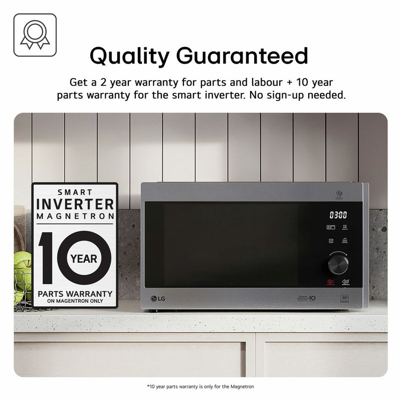 LG Neochef microwave with grill 23L - British product